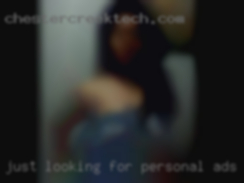 Just looking for likeminded in personal ads fun.